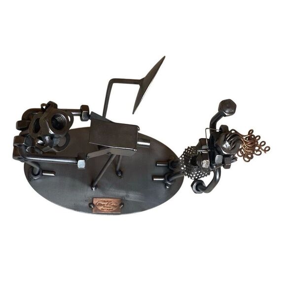 Photography Sculpture Model Metal Art Hinz & Kunst Germany Almost Naughty - Picture 10 of 10